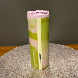 Starbucks New dream in Green and Pink Tumbler 12oz NWT
2026